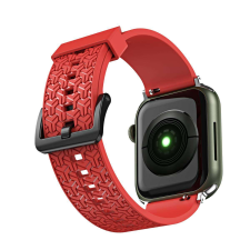 Hurtel Watch Strap Y Watch Strap Watch 7 / SE (45/44 / 42mm) karpánt Watchband Watchband piros tok okosóra kellék