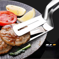Húsforgató grillezéshez, sütéshez (rozsdamentes acélból) kerti sütés és főzés