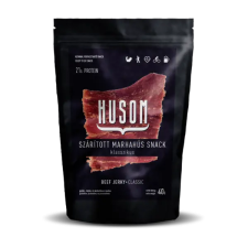  HUSOM KLASSZIKUS SZÁRÍTOTT MARHAHÚS SNACK (BEEF JERKY) 40G sör
