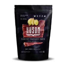 HUSOM MÉZES-GYÖMBÉRES SZÁRÍTOTT MARHAHÚS SNACK (BEEF JERKY) 40G sör
