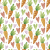 Húsvét Sweet Carrots szalvéta 20 db-os 25x25 cm