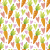 Húsvét Sweet Carrots szalvéta 20 db-os 33x33 cm
