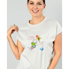  Húsvéti ajándék - Női póló húsvéti mintával - Húsvéti póló