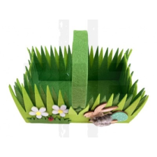  Húsvéti filc kosár nagy dekorációs kellék