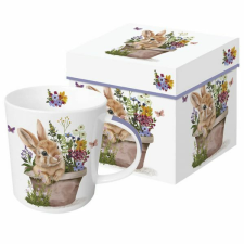 Húsvéti nyuszis porcelán bögre - 400 ml - Colette bögrék, csészék