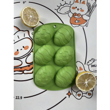  Húsvéti szilikon tojás forma, 6 rekeszes sütés és főzés