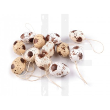  Húsvéti tojás akasztásra - 12 db dekorációs kellék