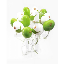  Húsvéti tojás pálcán - 12 db/csomag dekorációs kellék