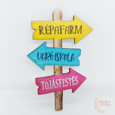  Húsvéti útjelző tábla dekorációs kellék
