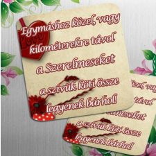  Hűtőmágnes szerelmeseknek - Ajándék Valentin Napra hűtőmágnes