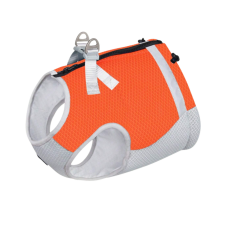  Hűtőmellény kutyáknak fényvisszaverő elemekkel, narancssárga, S-es nyakörv, póráz, hám kutyáknak