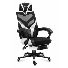 HUZARO Combat 5.0 Gamer szék - Fekete/Fehér forgószék