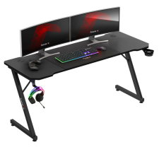 HUZARO Gamer asztal 160 cm x 60 cm, fekete íróasztal