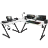 HUZARO Hero 7.0 Gamer asztal - Fehér (HZ-HERO 7.0 WHITE)