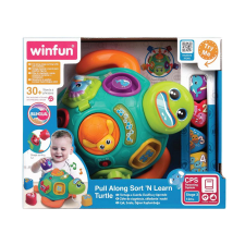  Húzható formaegyeztetős teknős (11036) készségfejlesztő