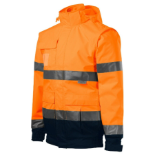 HV Guard 4 in 1 jacket unisex fluoreszkáló narancssárga L férfi kabát, dzseki