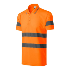  HV Runway galléros póló unisex fluoreszkáló narancssárga M