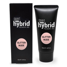 Hybrid PolyAcryl Gel - Glitter Nude műköröm zselé