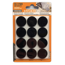 HYDERON Bútorcsúsztató Filc Öntapadó 22Mm Fekete 24Db/Cs Hyderon bútor