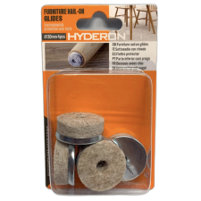 HYDERON Bútorcsúsztató Talp Fém-Filces Csavar.30 4Db/Cs. Hyderon bútor