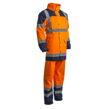 HYDRA HI-VIZ PE ESŐÖLTÖNY NARANCS/KÉK_M (ST) láthatósági ruházat