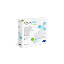 HydroTac Concave géllel impregnált habkötszer (18x18,5 cm; 10 db) gyógyászati segédeszköz