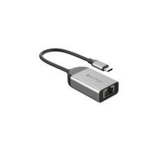 Hyper HD425B HyperDrive USB Type-C apa - 2.5Gbps RJ45 anya Adapter kábel és adapter
