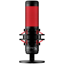 HYPERX QuadCast vezetékes számítógépes mikrofon fekete-piros (4P5P6AA) (4P5P6AA) mikrofon