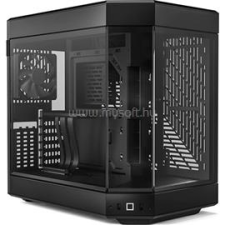 HYTE Y60 fekete (táp nélküli) ablakos E-ATX ház (CS-HYTE-Y60-B) számítógép ház