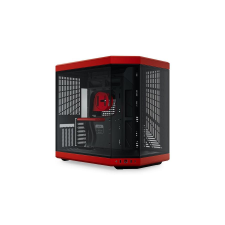 HYTE Y70 Midi Tower Black, Red számítógép ház