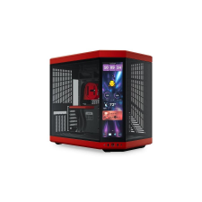 HYTE Y70 Touch Infinite Midi Tower Black, Cherry colour számítógép ház