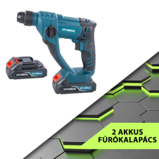 Hyundai akkus fúrókalapács 2 db akkumulátorral - HYD-3208-20V fúrókalapács