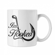 I'm hooked - Fehér Bögre bögrék, csészék