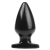 I Love Butt Plug Fat L – prémium anális kényeztető, 15,5 x 9 cm, fekete