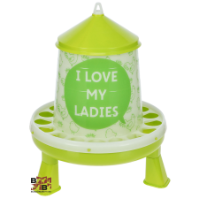 I love my ladies - műanyag baromfi etető lábakkal haszonállat felszerelés