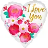  I love You, Szeretlek fólia lufi 43 cm