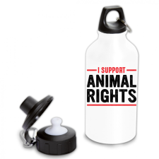 I support animal rights - Fémkulacs kulacs, kulacstartó
