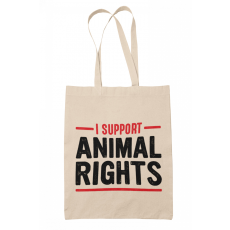  I support animal rights - Vászontáska