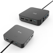 I-TEC USB-C HDMI Dual DP Docking Station with Power Delivery 100W laptop kellék