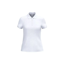  IB296 Női galléros pamut piké póló, Ideal White-2XL női póló