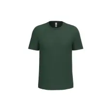  IB310 Ideal 150 körkötött férfi pamut póló, Ideal Forest Green-XL