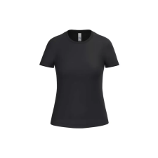  IB321 Ideal 190 rövid ujjú pamut Női póló, Ideal Black-2XL női póló