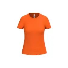  IB321 Ideal 190 rövid ujjú pamut Női póló, Ideal Orange-L női póló