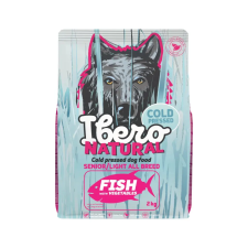 Ibero Hidegen sajtolt kutyatáp senior FISH 2 Kg kutyaeledel