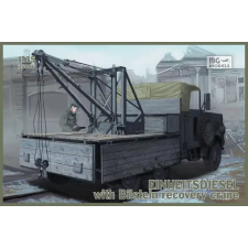  IBG 35006 Einheitsdiesel with Bilstein crane 1:35 makett