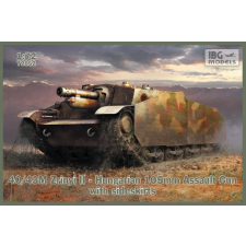  IBG 72052 Zrinyi II Hungarian Assault Gun with sideskirt 1:72 makett