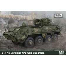 IBG Models BTR-4E Ukrainian APC Tank páncéllal műanyag modell (1:72) (72118) autópálya és játékautó