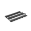  Ibili Bagett sütőforma 3db-os 38x24,5cm 824803