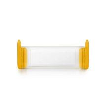 Ibili-Healty főzőkolbász készlet, boroszilikát üveg/szilícium, 19x6x6 cm, sárga konyhai eszköz