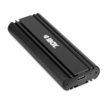 iBox HD-07 M.2" USB 3.2 Külső SSD ház - Fekete (IEUHDD7) asztali számítógép kellék